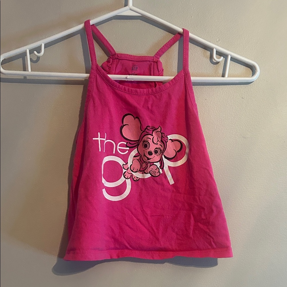 GAP Kids Bright Pink Graphic Camisole